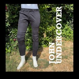 Undercover Men's Charcoal Chinos